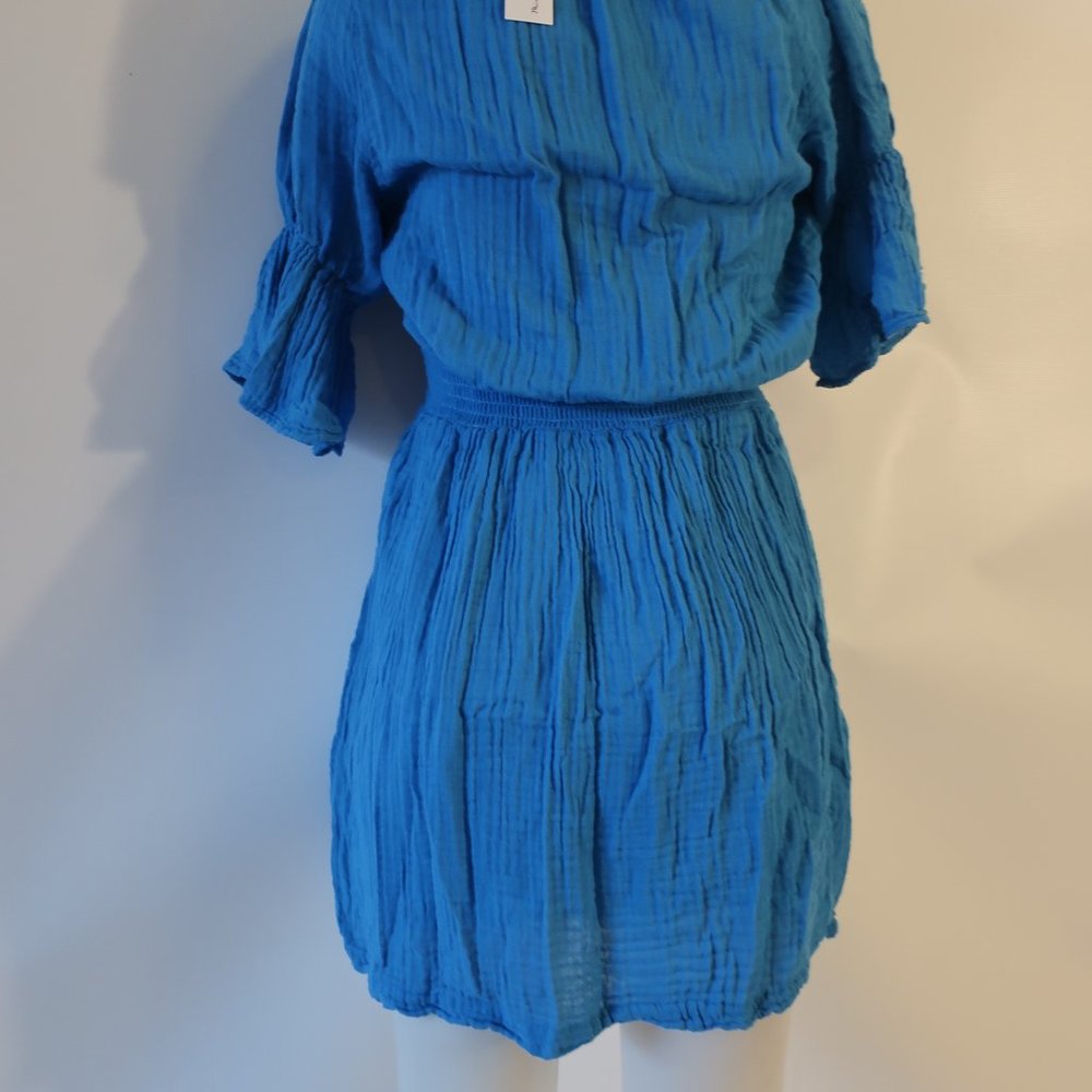 Michael Stars Blue Mini Dress - Picture 5 of 6